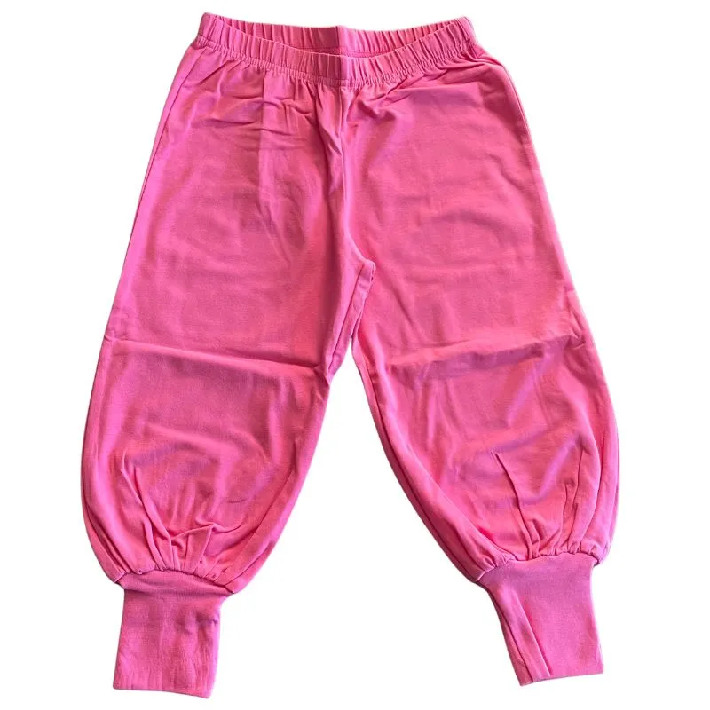 More Than A Fling by DUNS Baggy Pants - Strawberry Pink