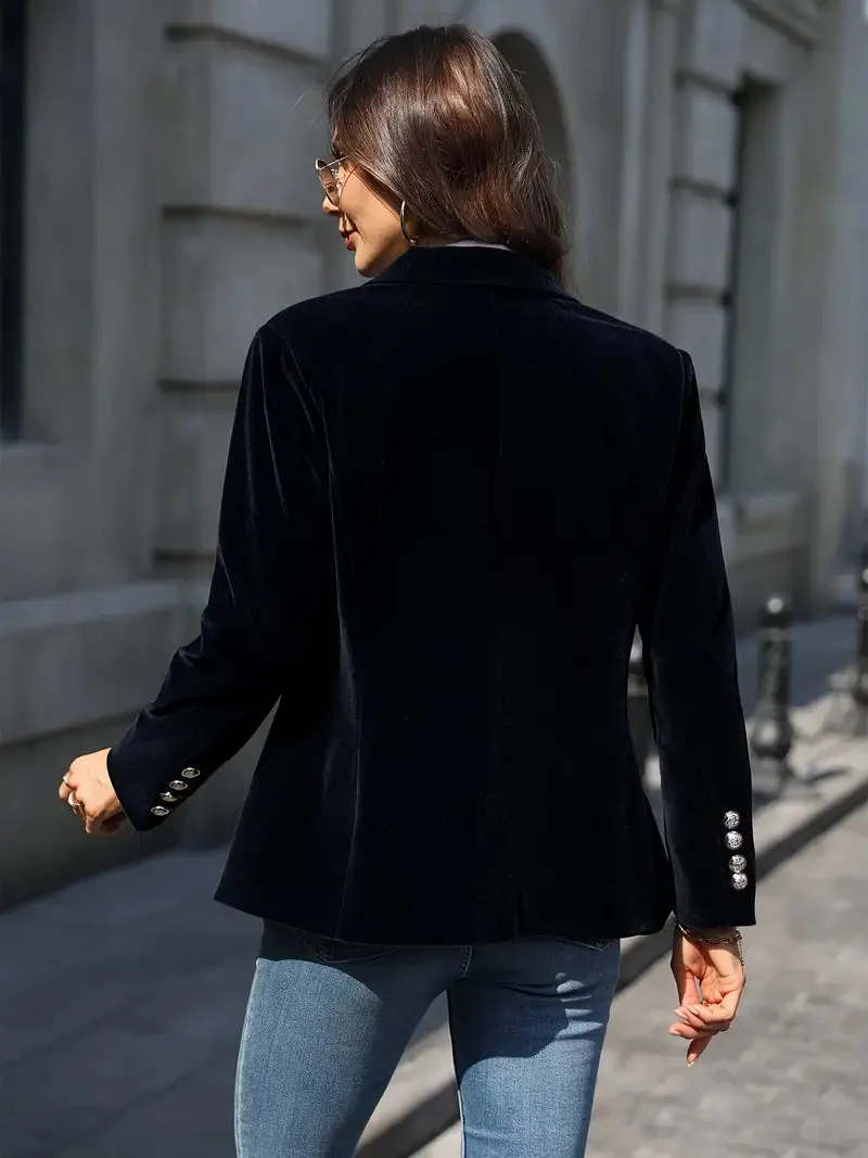 Morwenna | Elegant Velvet Blazer
