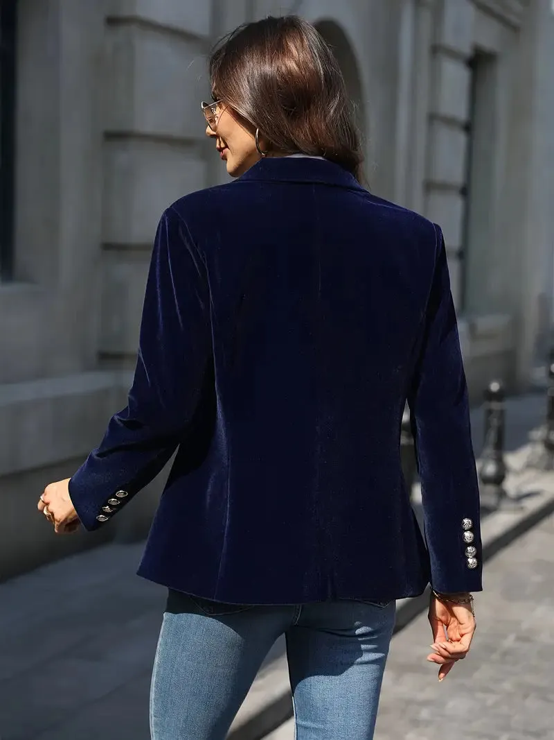 Morwenna | Elegant Velvet Blazer