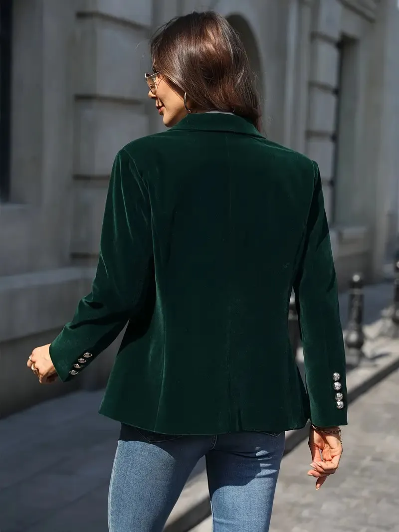 Morwenna | Elegant Velvet Blazer