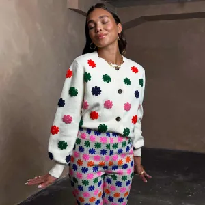 Multi Flower Cardi
