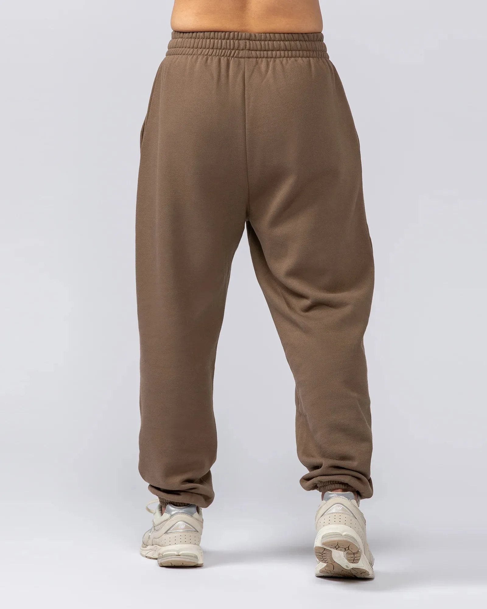 Muscle Nation | Lee Lem Track Pants - Washed Hazelnut