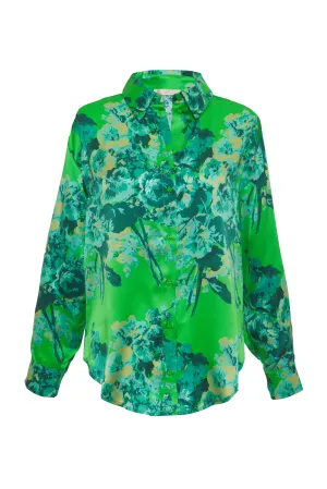 Napa Loose Shirt Apple Green