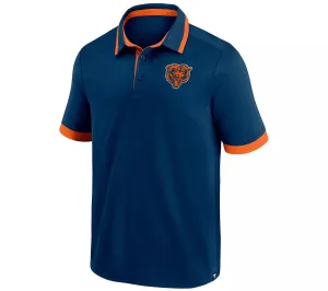 NFL Men's Colorblock Short Sleeve Polo Bears
