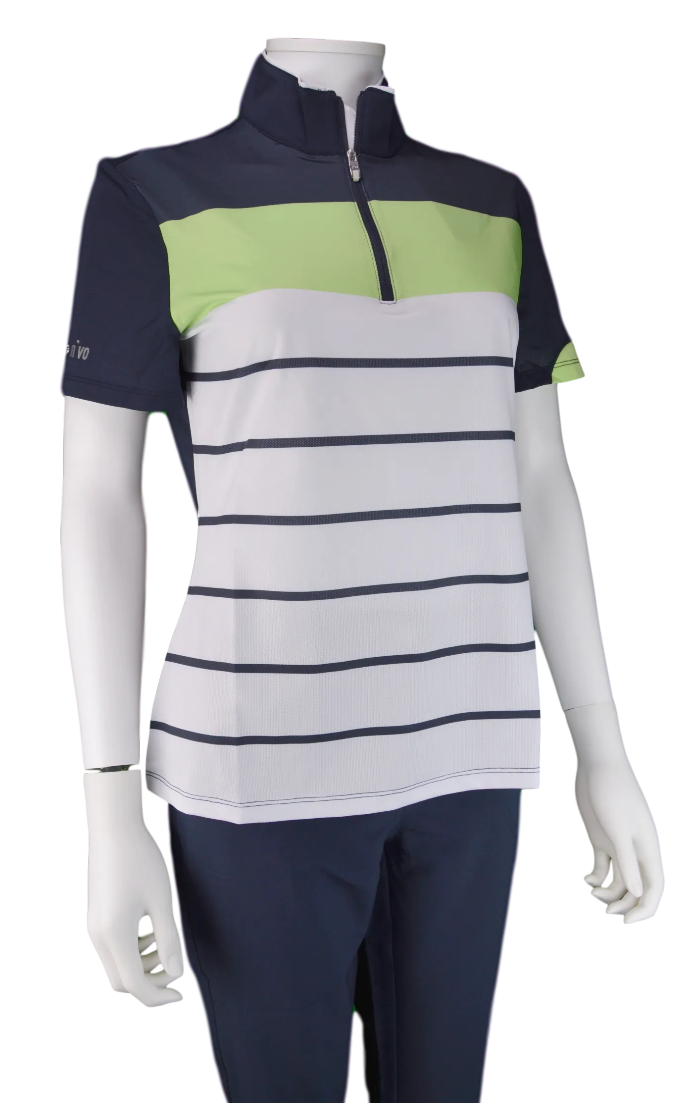 Nivo Emma Short Sleeve Print Polo