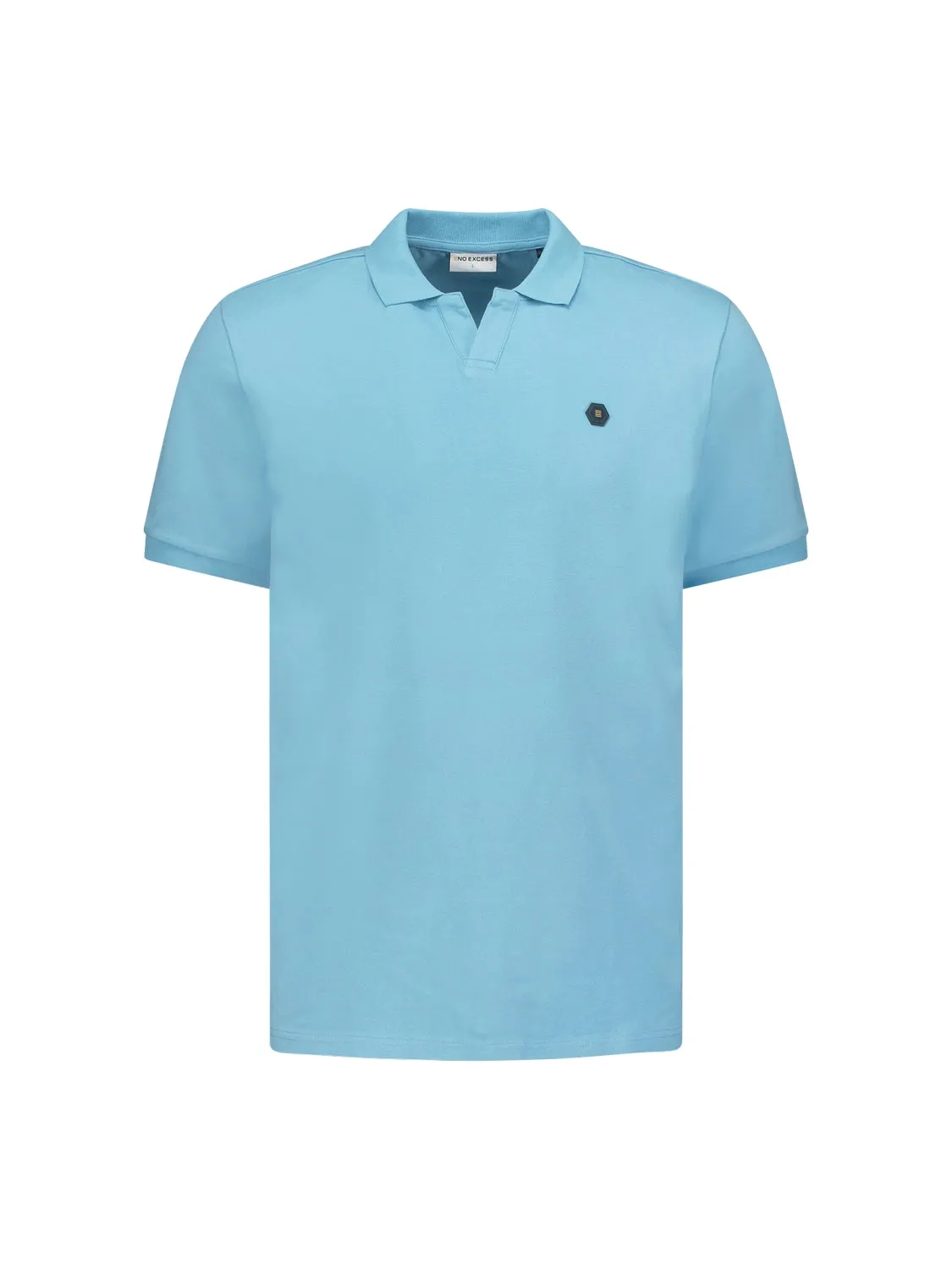 NO EXCESS JOHNNY COLLAR SOLID POLO 23390361