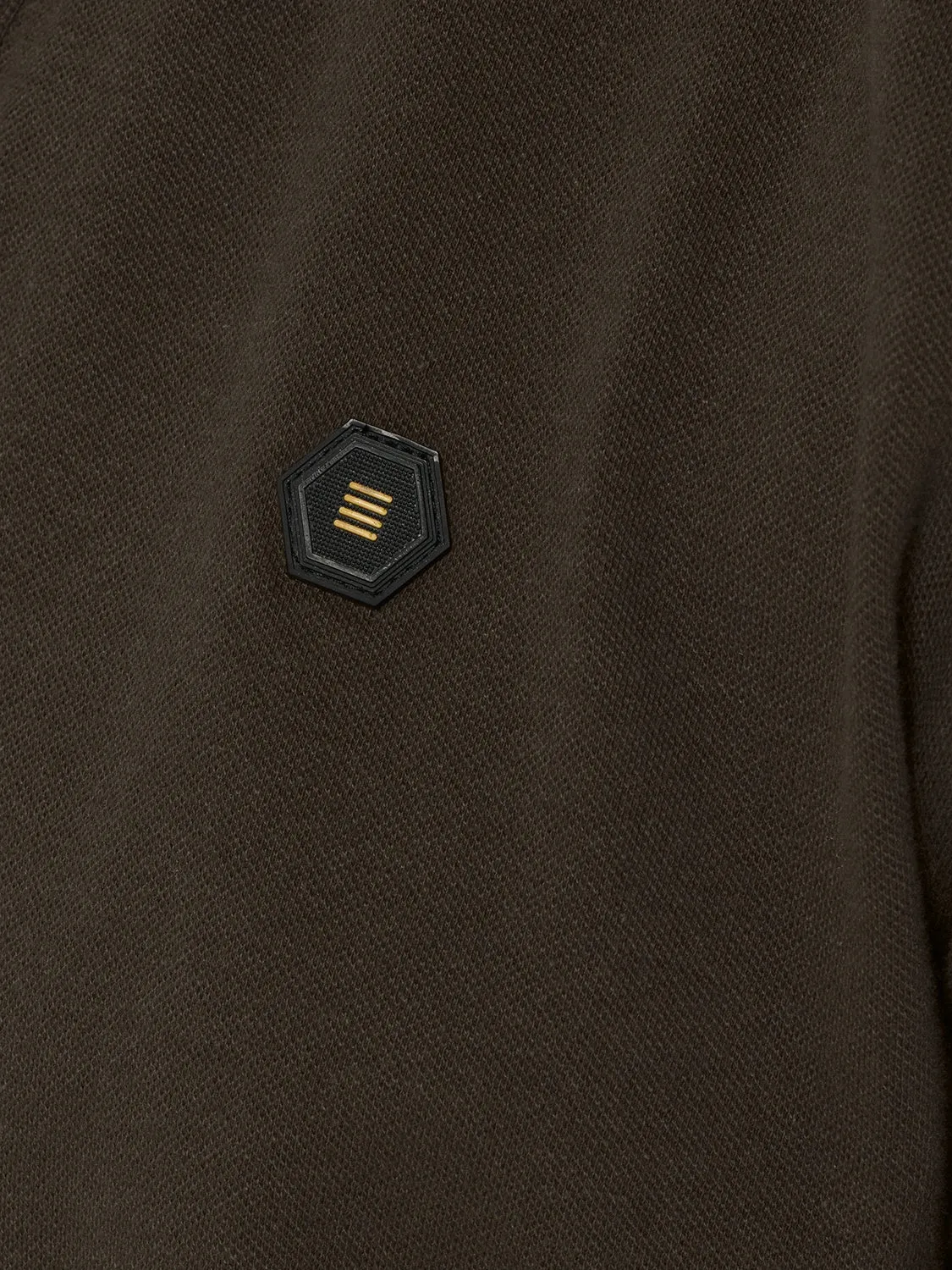 NO EXCESS JOHNNY COLLAR SOLID POLO 23390361