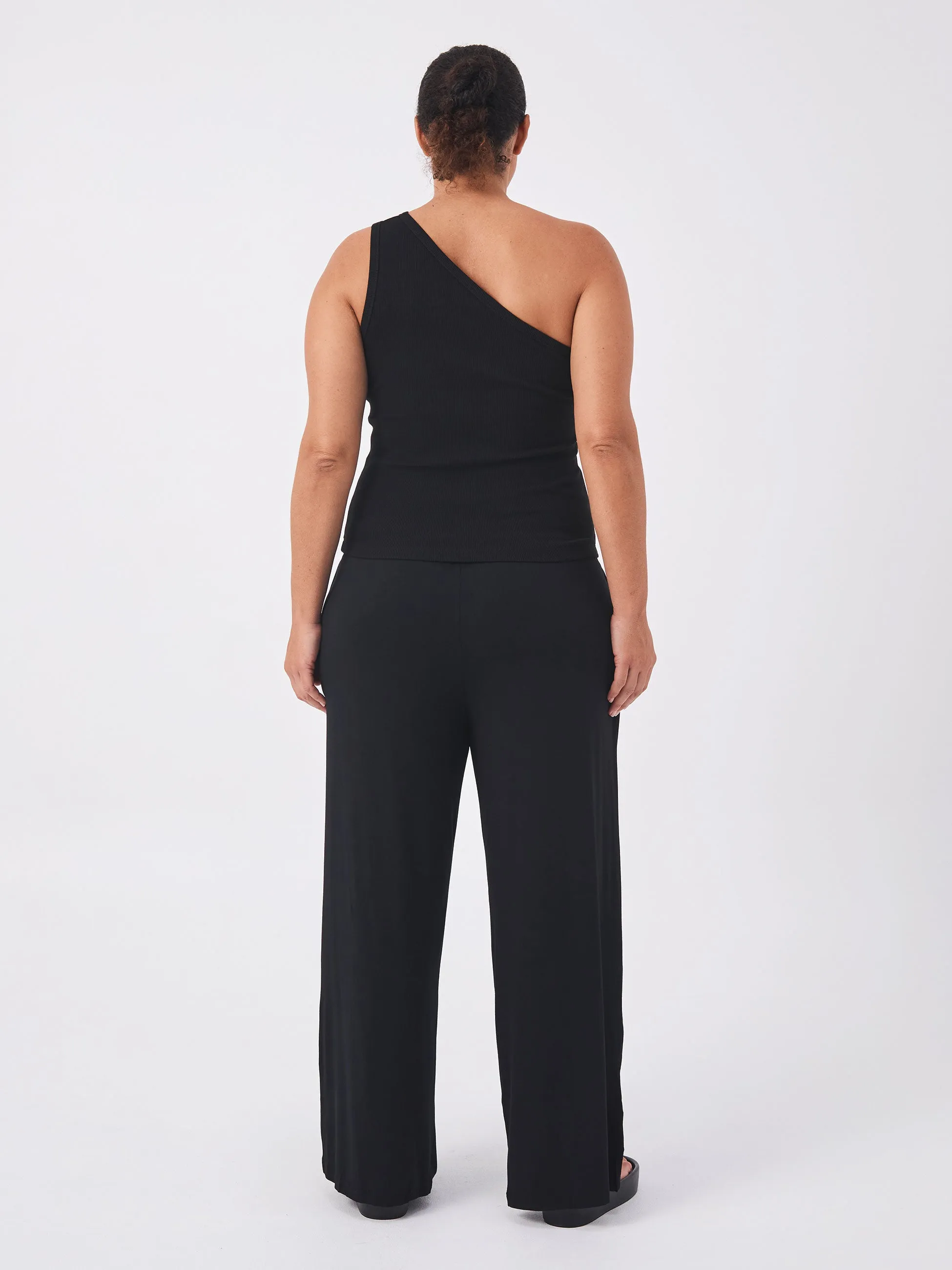 Nomad Modal Wide Leg Pant - Black