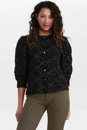 NUCLELIA SHIRT - Caviar