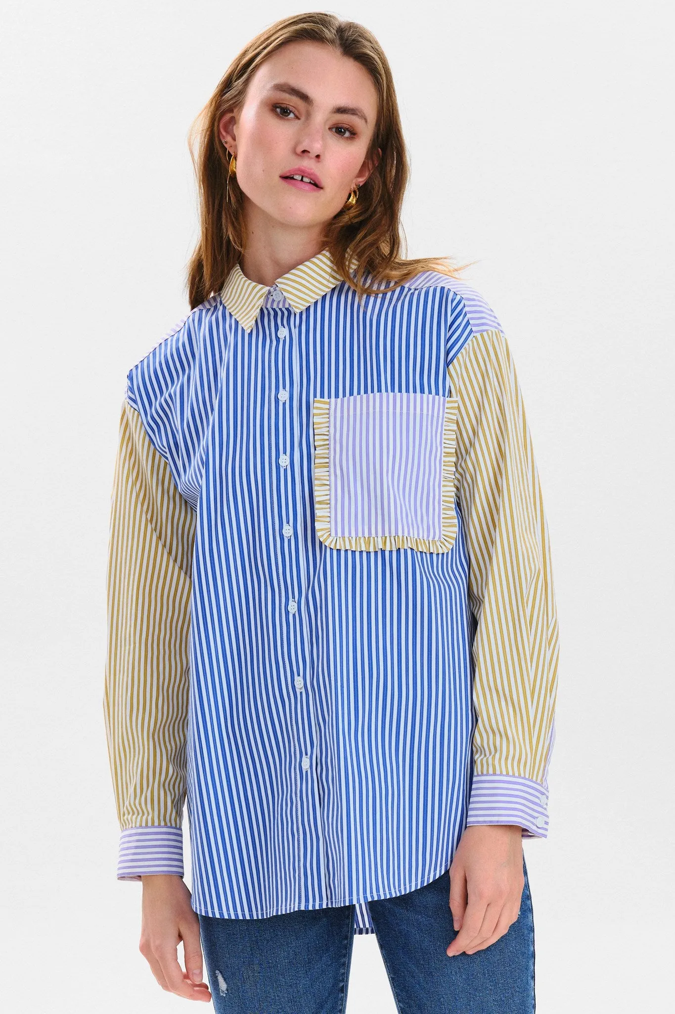 NUELVIRA LOOSE FIT SHIRT - Marlin