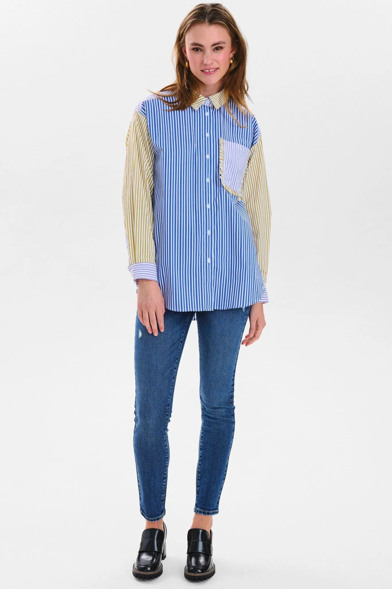 NUELVIRA LOOSE FIT SHIRT - Marlin