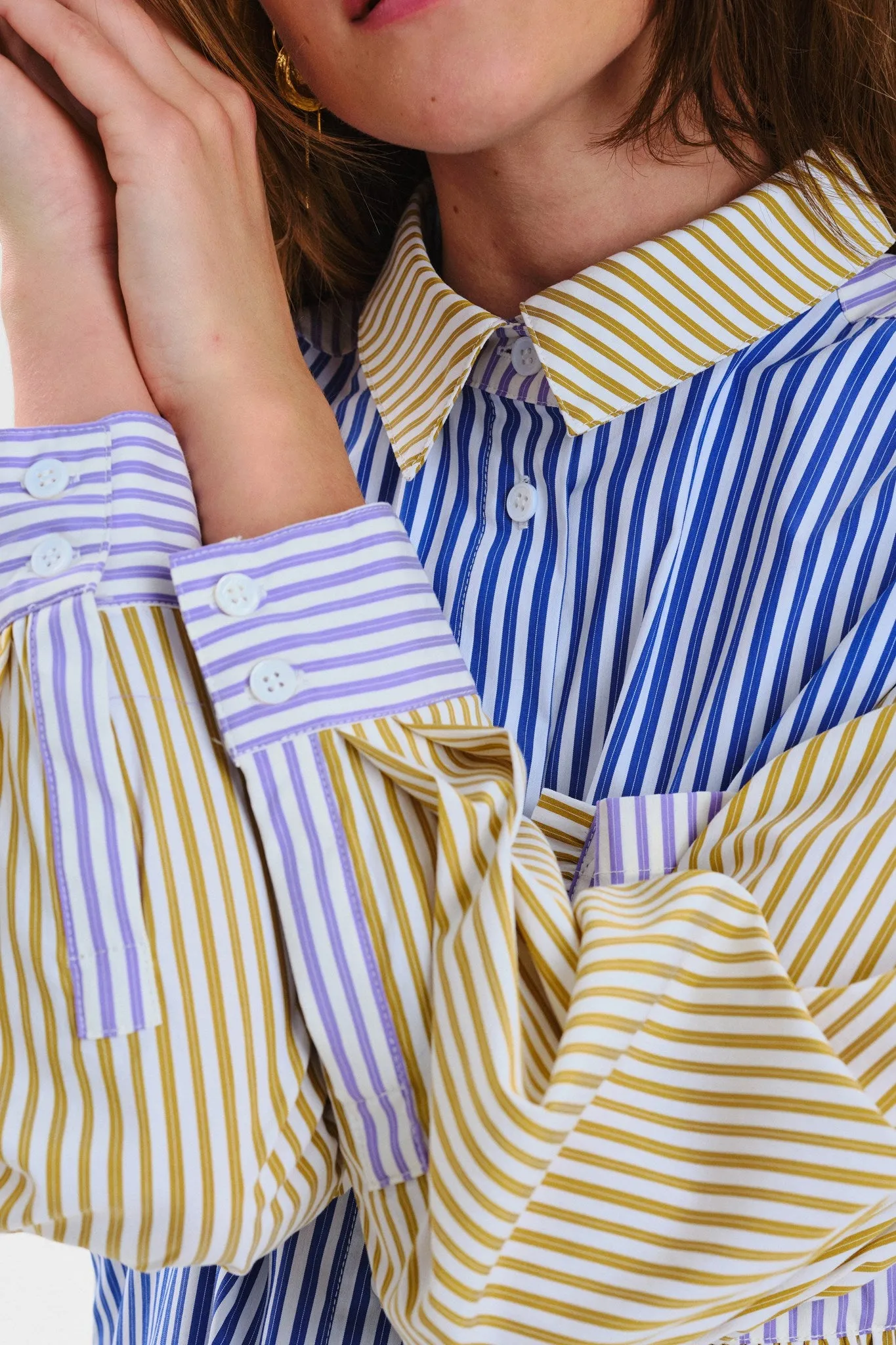 NUELVIRA LOOSE FIT SHIRT - Marlin