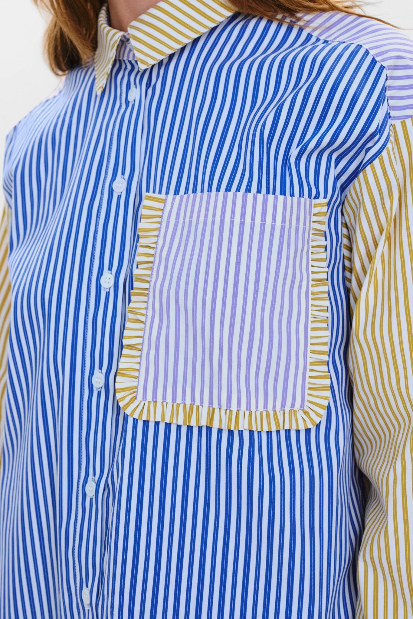 NUELVIRA LOOSE FIT SHIRT - Marlin