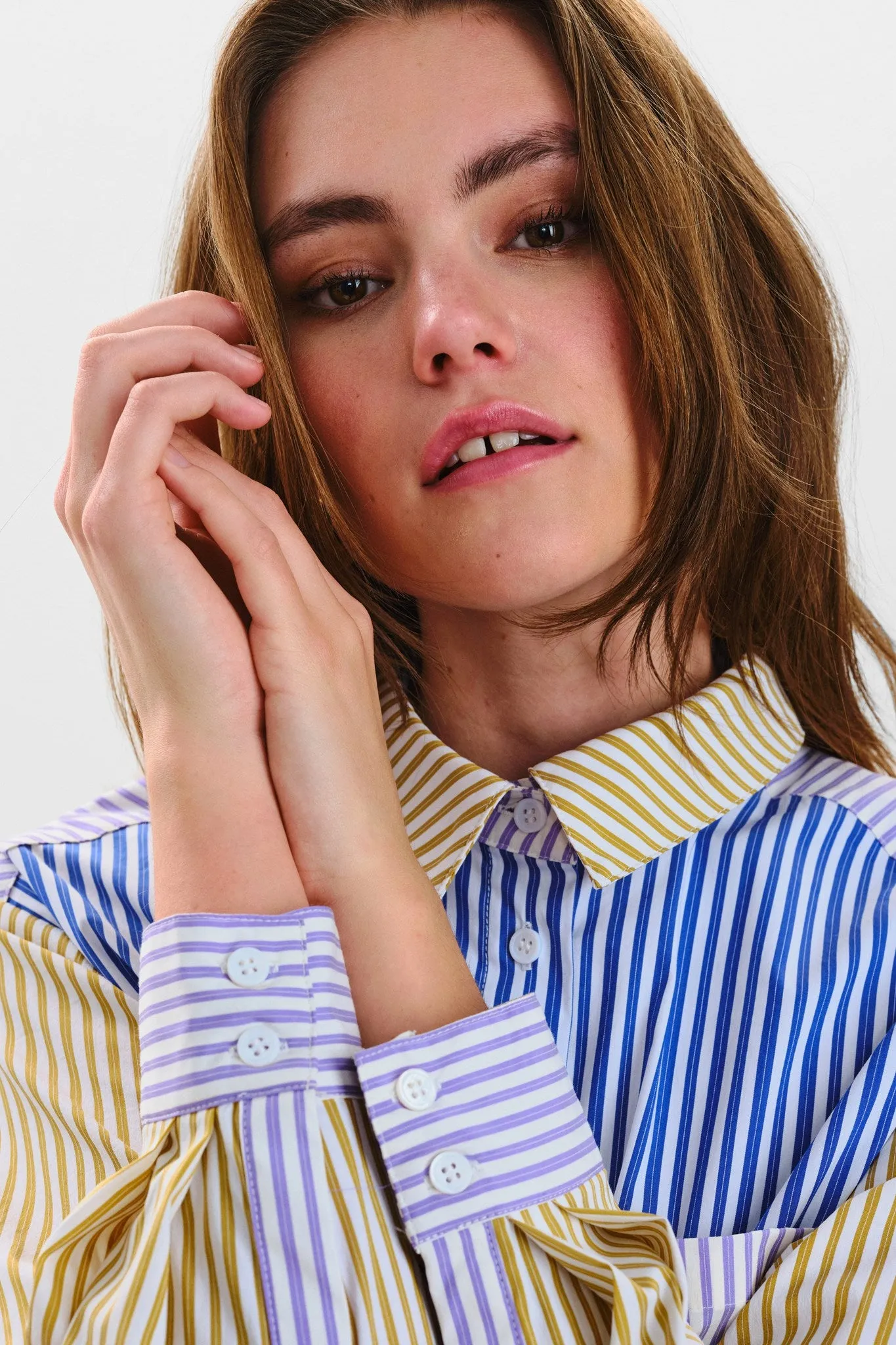 NUELVIRA LOOSE FIT SHIRT - Marlin