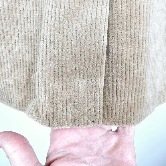 NWOT Tommy Hilfiger Tan Soft Corduroy Blazer