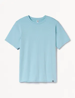Oliver Short Sleeve: Vista Blue