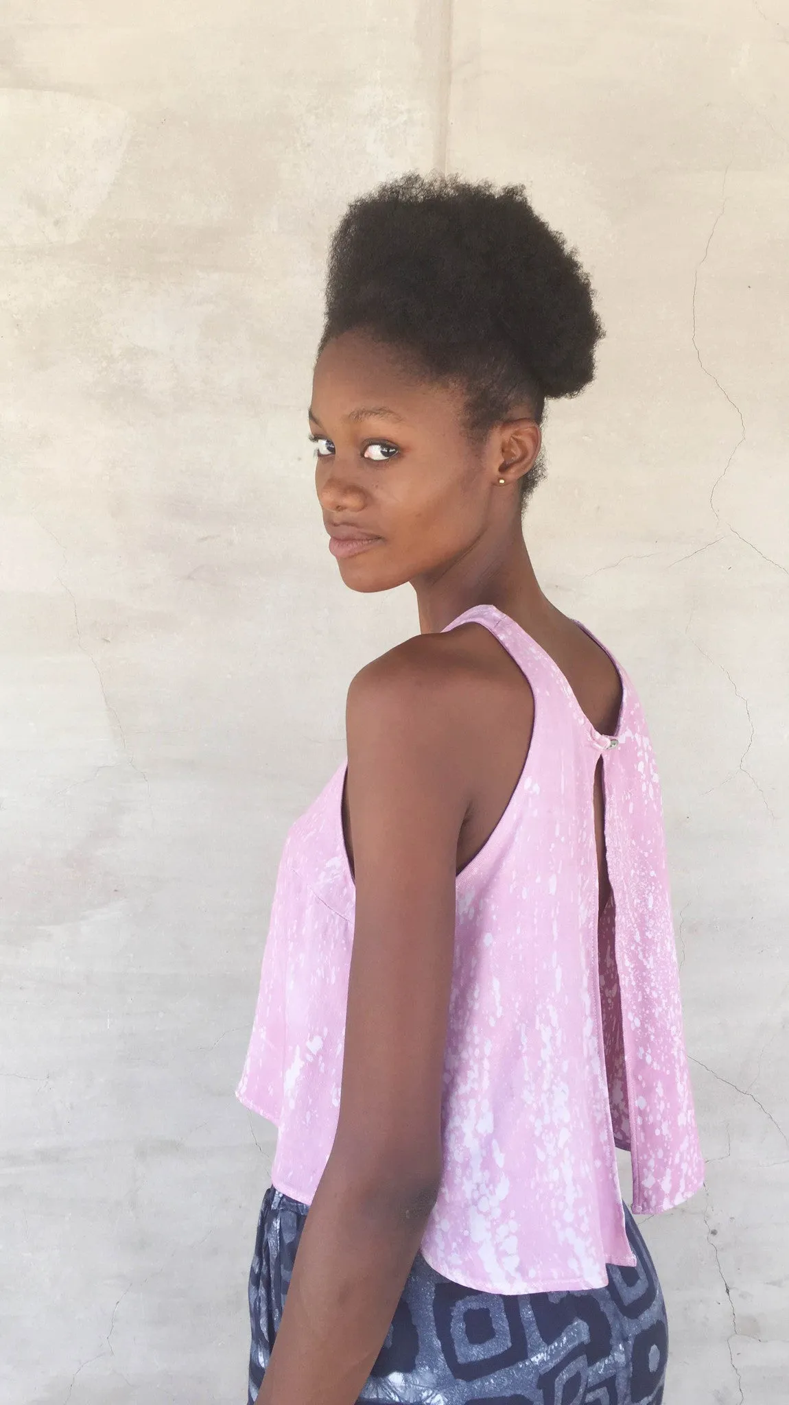 Open-Back Crop Top