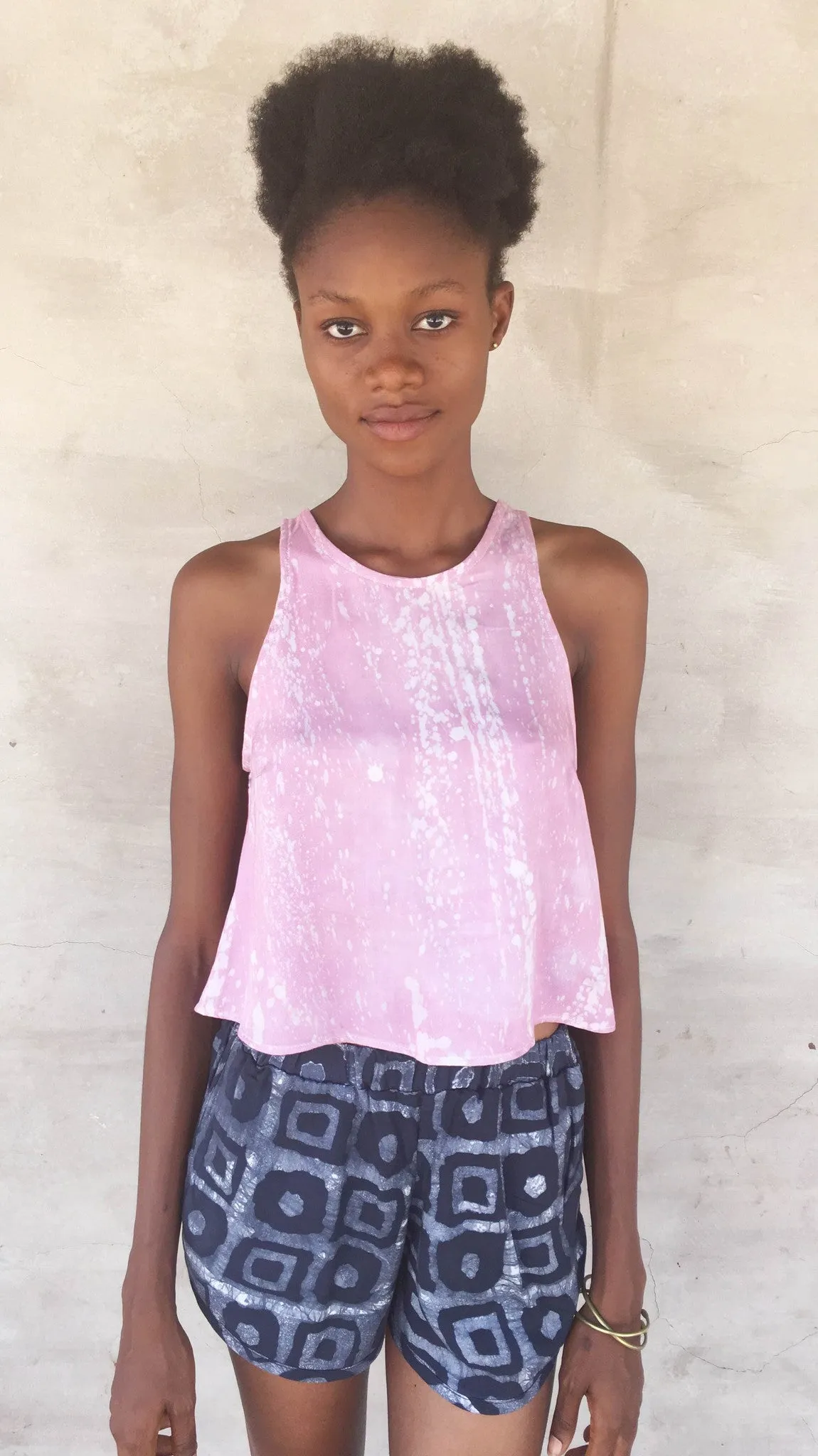 Open-Back Crop Top