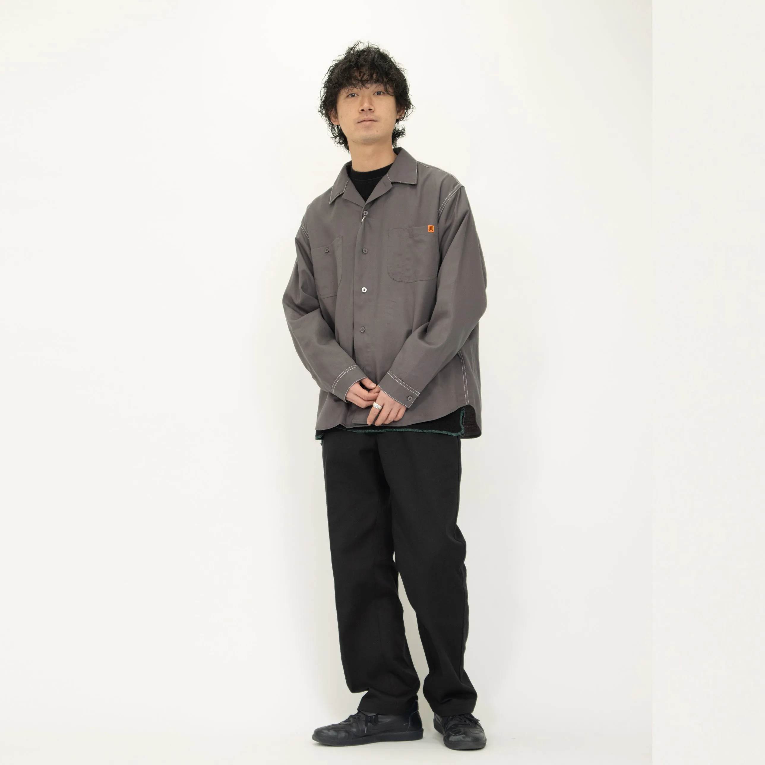 OPEN COLLER SHIRT L/S【U2413102UO】