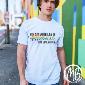 Our Strength Tank or Tee | Pride Tee | Toddler Tee | Youth Tee | Adult Tee |
