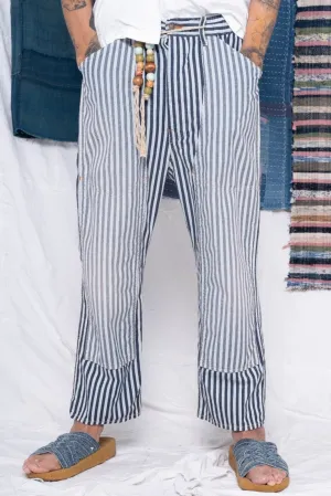 P71 Carpenter Japanese Sunfaded Stripes Black