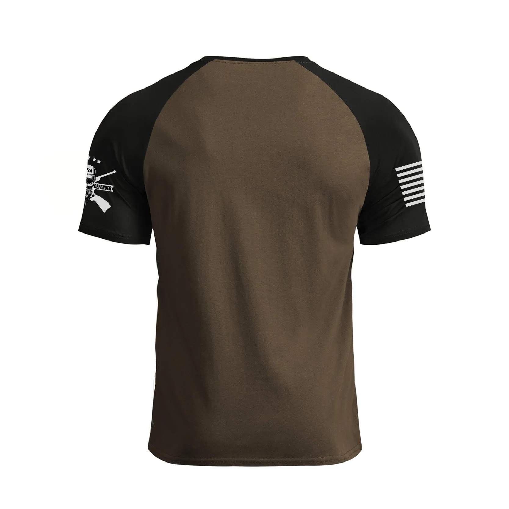 PEOPLE NOT A BIG FAN RAGLAN GRAPHIC TEE