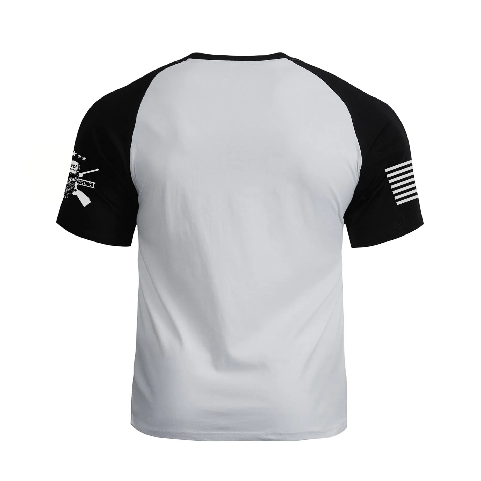 PEOPLE NOT A BIG FAN RAGLAN GRAPHIC TEE