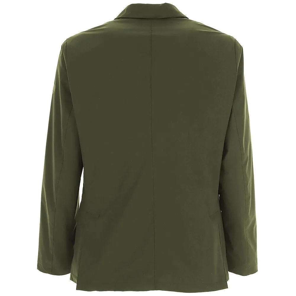People Of Shibuya Green Polyester Blazer
