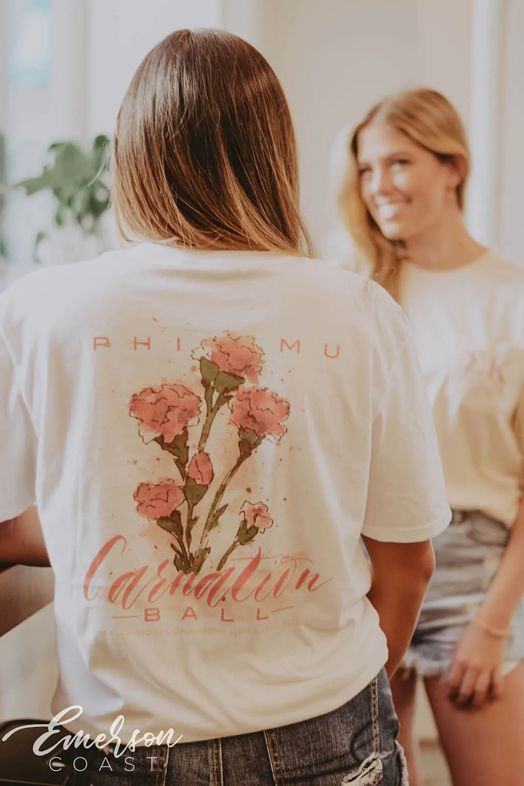 Phi Mu Carnation Ball T-shirt