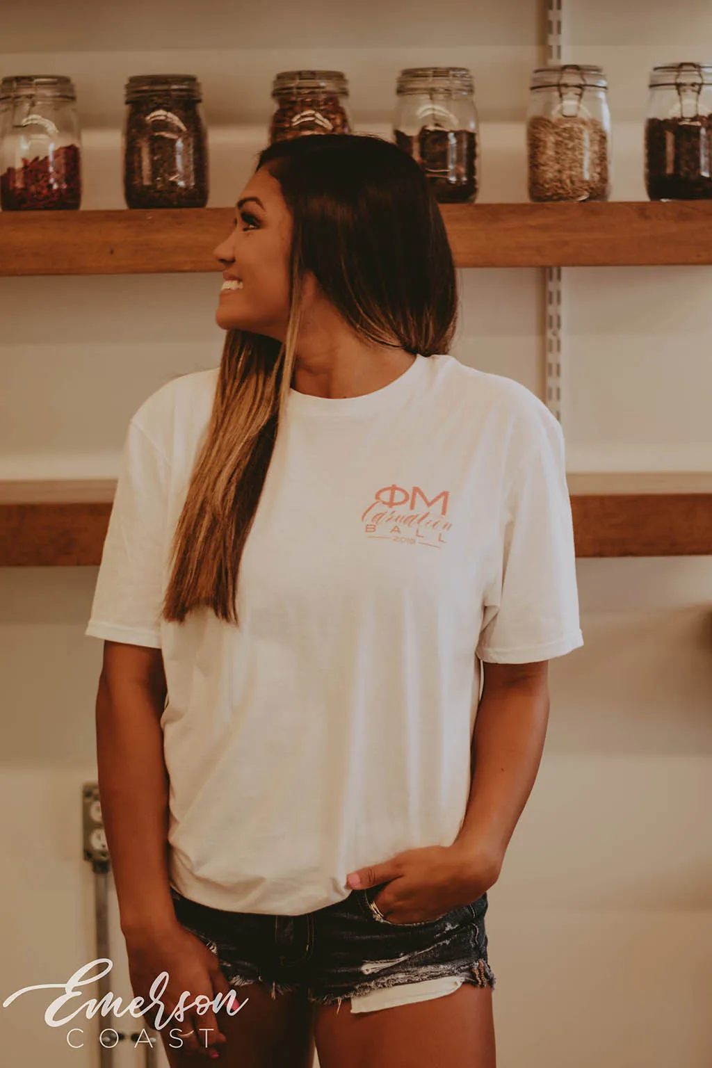 Phi Mu Carnation Ball T-shirt