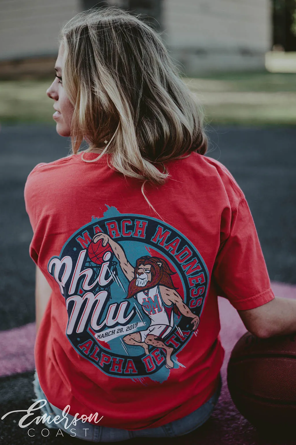 Phi Mu March Madness Tee