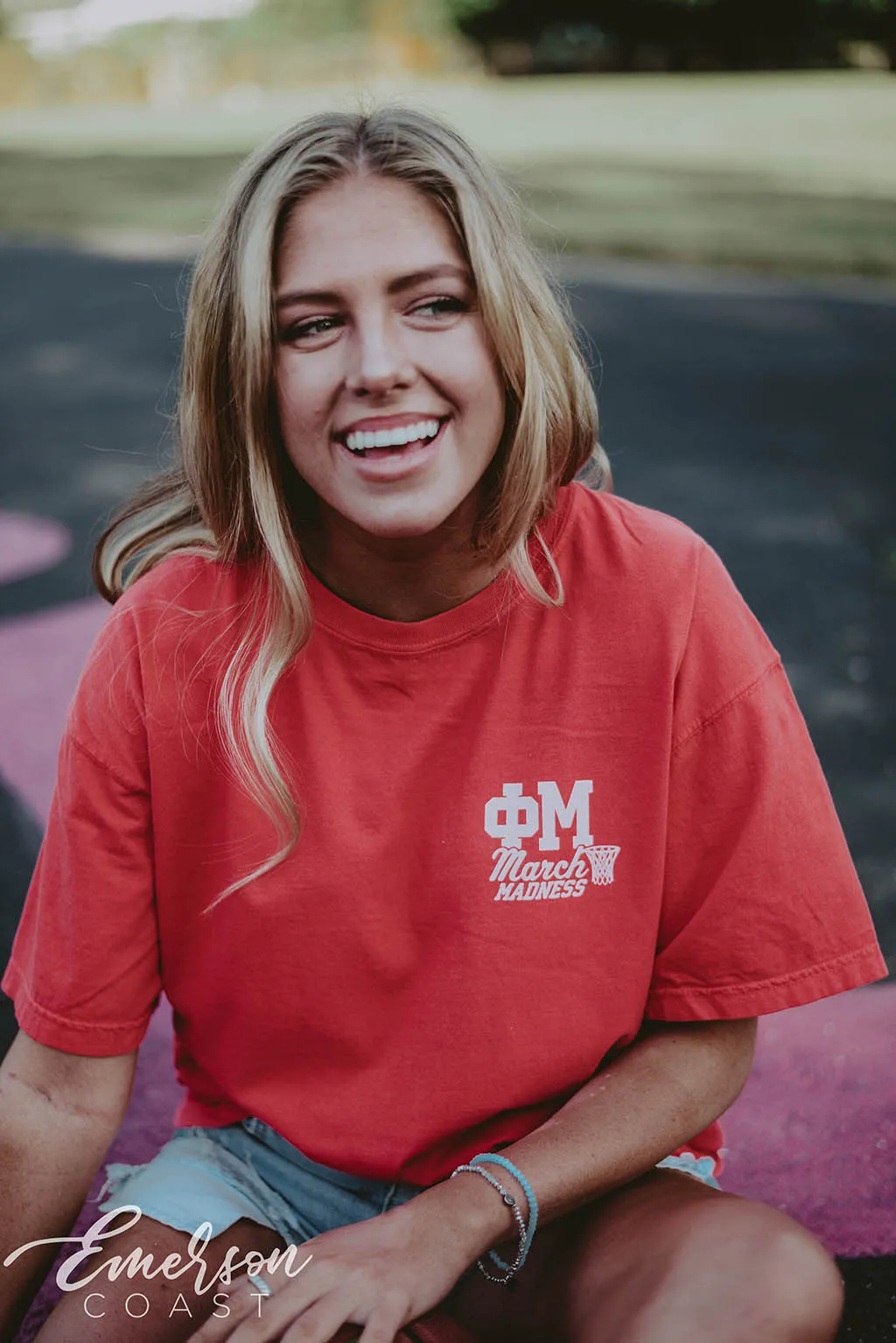 Phi Mu March Madness Tee