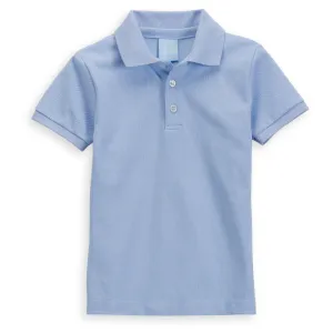Pique Polo -- Light Blue