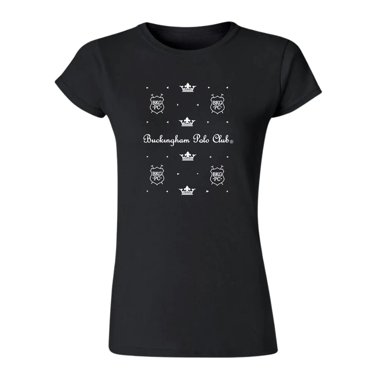 Playera Mujer Buckingham Polo Club Coronas