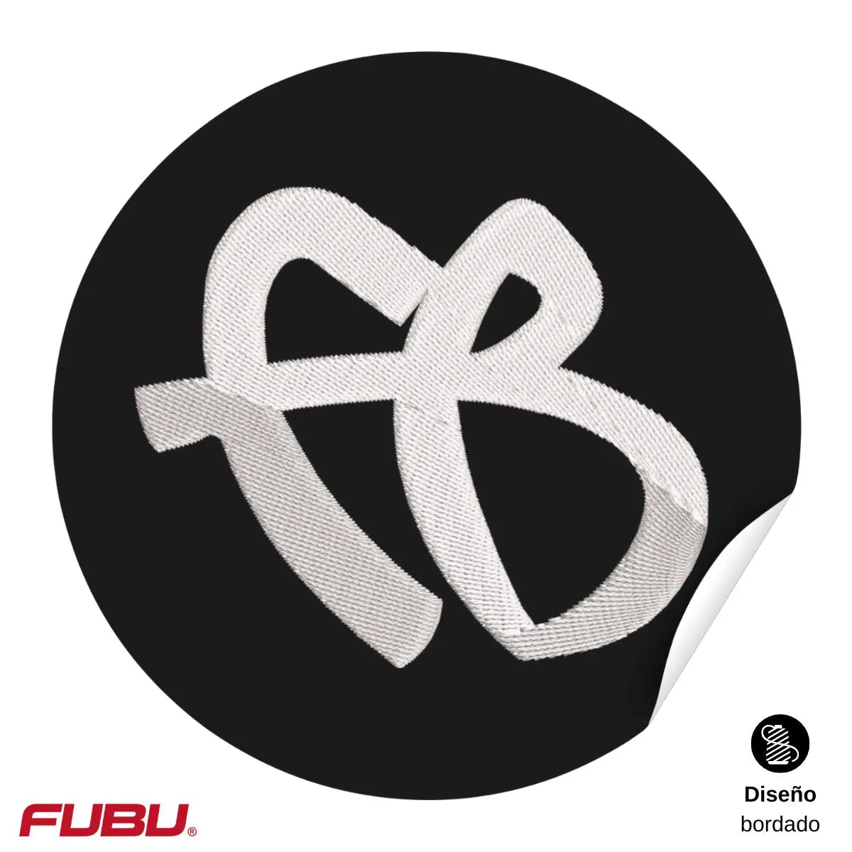 Playera Tipo Polo Transpirable Hombre Fubu FB Mono Bordado