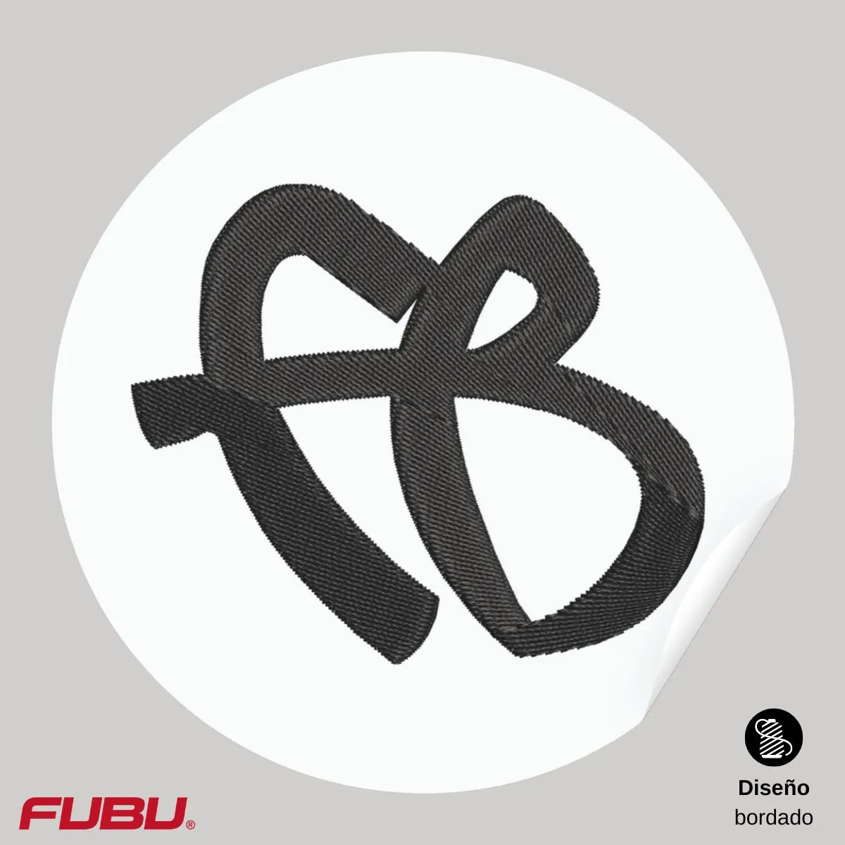 Playera Tipo Polo Transpirable Hombre Fubu FB Mono Bordado