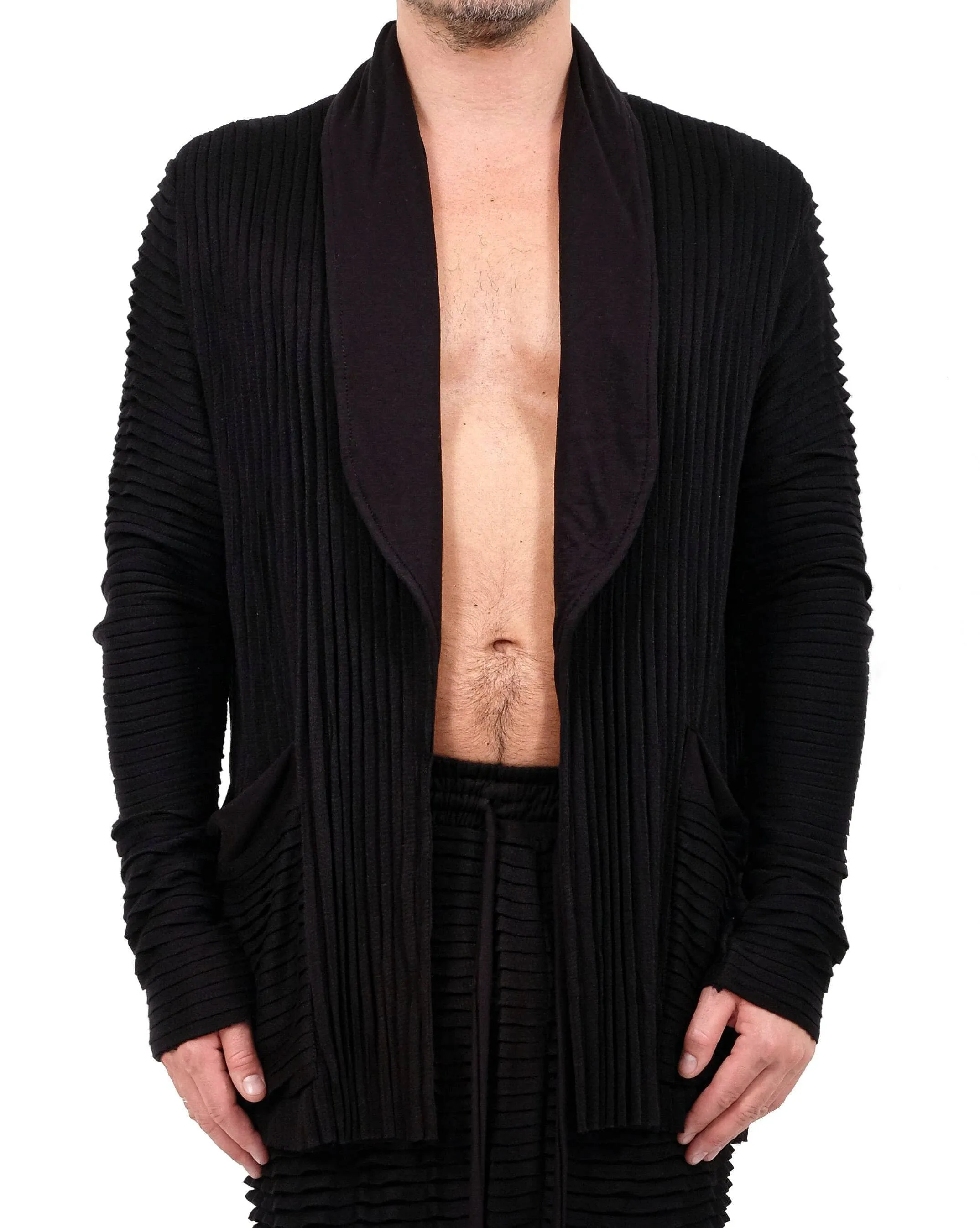 Pleated Blazer