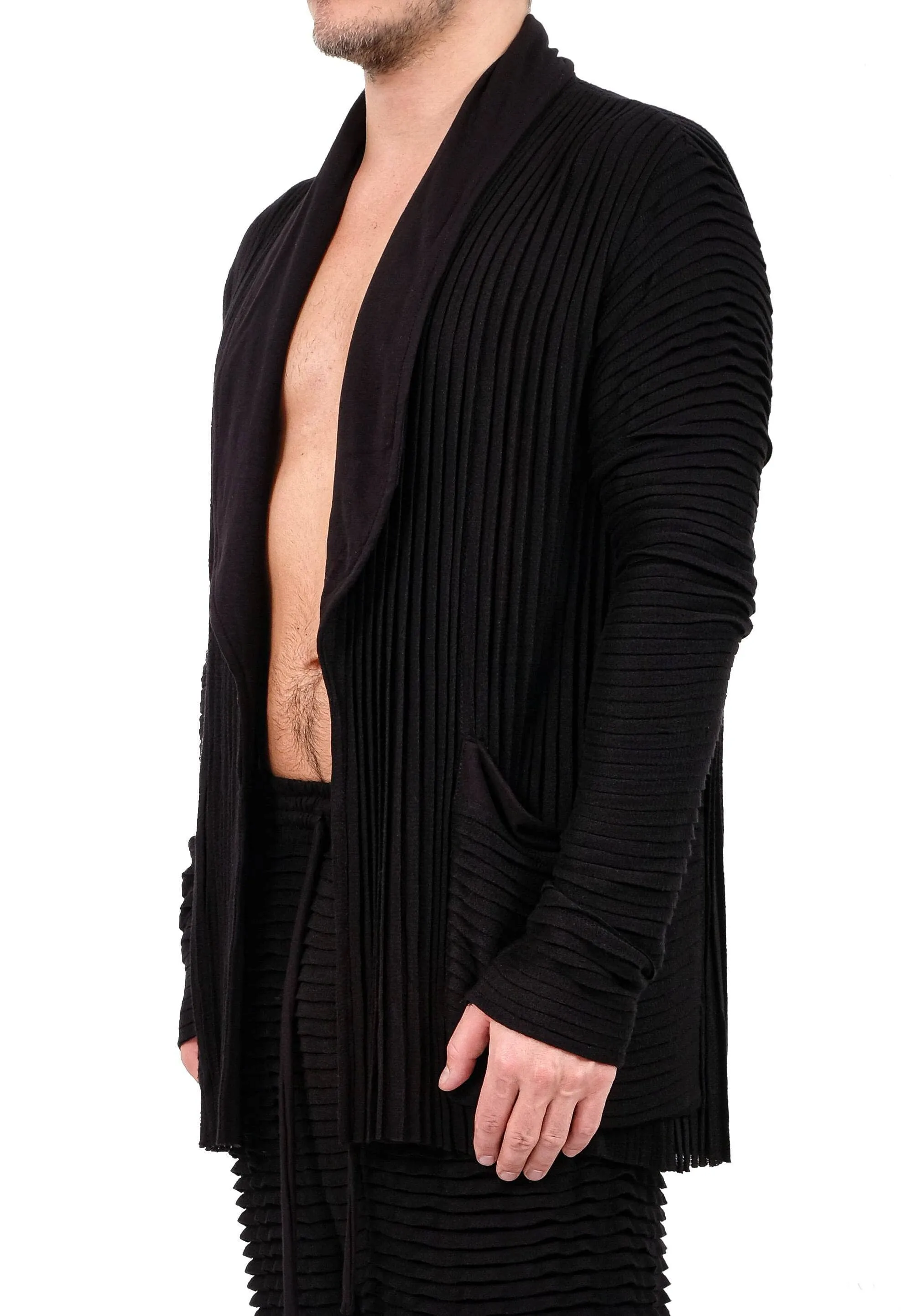 Pleated Blazer