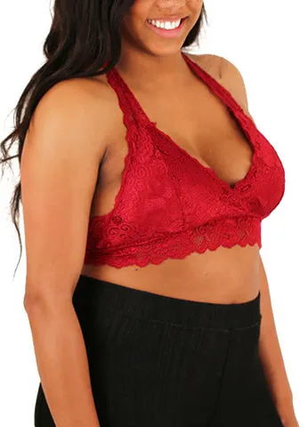 PLUS SIZE LACE BRA(LB01PN) <Bundle>