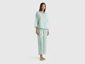 POLKA DOT PYJAMAS IN COTTON