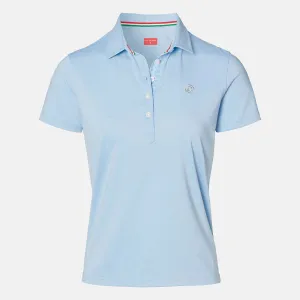 Polo Bianca - Light Blue/White