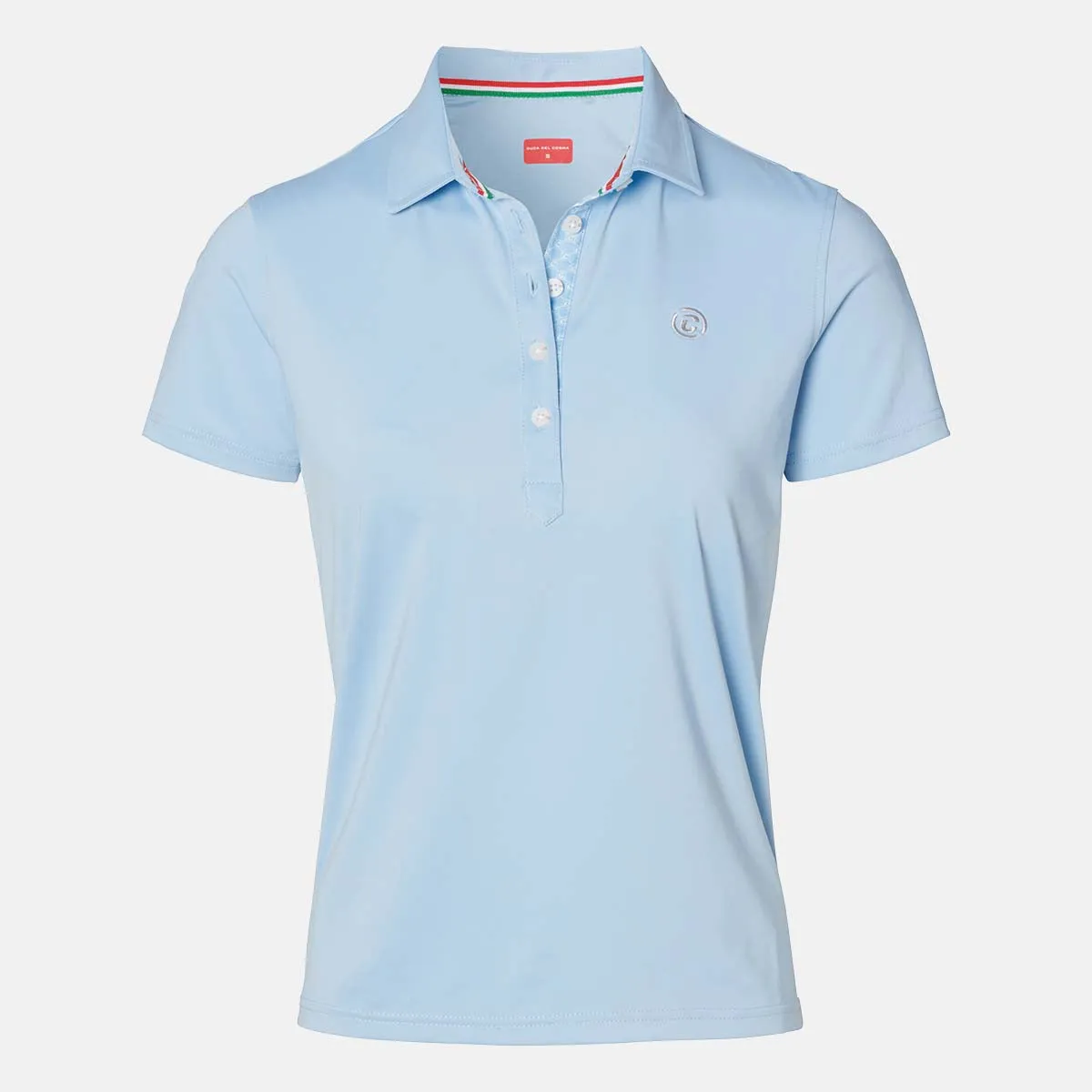 Polo Bianca - Light Blue/White