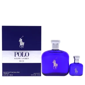 Polo Blue by Ralph Lauren for Men 4.2 oz EDT 2pc Gift Set