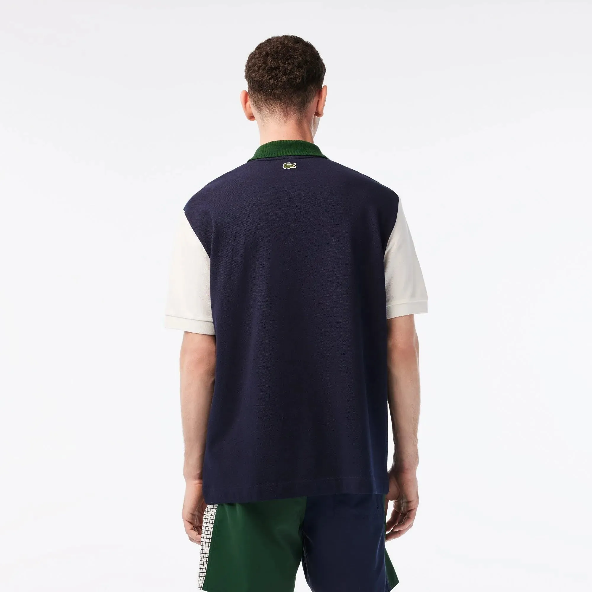 Polo de hombre Lacoste loose fit en algodón ecológico