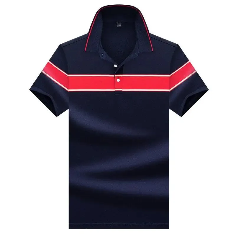 POLO MILITAIRE - BANDE ROUGE