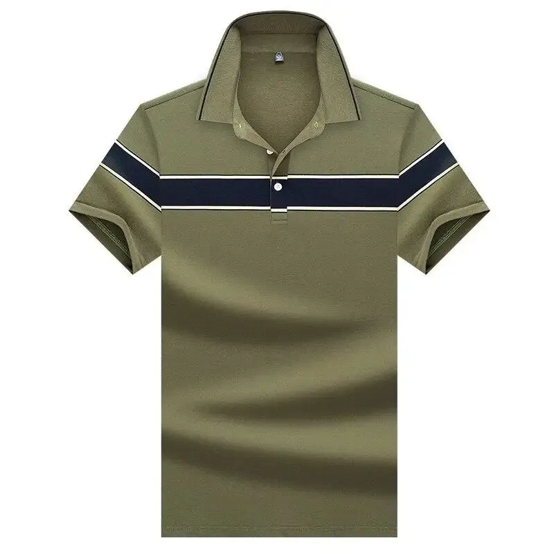POLO MILITAIRE - BANDE ROUGE