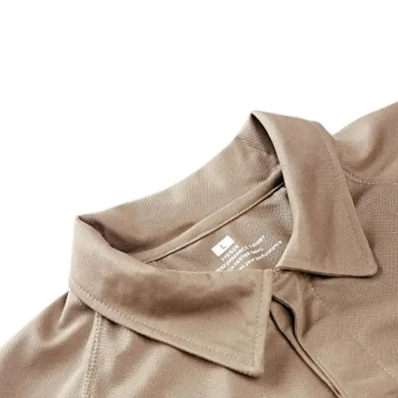 Polo militaire kaki