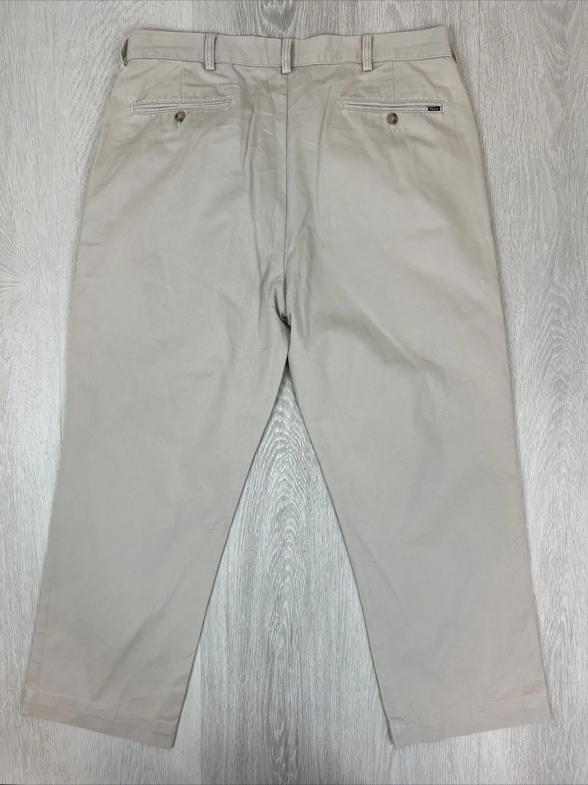 Polo Ralph lauren Mens Beige Chinos Size 36/30