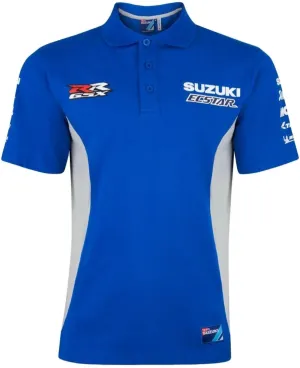 POLO Suzuki Ecstar Team Bike MotoGP Superbike Moto GP NEW! Poloshirt S