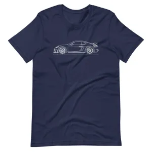 Porsche Cayman GT4 Outline T-shirt